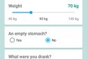 How much alcohol to drink? screenshot 4