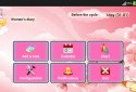 Woman diary (calendar) screenshot 2