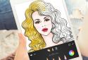 Girls Coloring Book screenshot 11