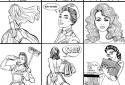 Girls Coloring Book screenshot 2