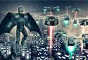 Flying Knight Superhero: Rescue Dark City 3D game screenshot 1