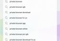 Private Browser - Fast VPN Browser Incognito screenshot 4
