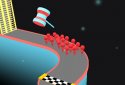 Race 3D - Cool Relaxing endless running game screenshot 1