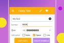 Fancy text - cool fonts, nickname generator screenshot 5 Fancy text - cool fonts, nickname generator screenshot 5