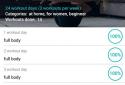 Fitness Online - weight loss workout app with diet screenshot 1