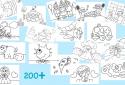 First Coloring book for kindergarten kids screenshot 2