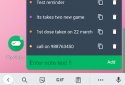 One Swipe Notes - Floating Notes - Gesture Notes screenshot 8