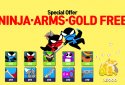 Jumping Ninja Battle - Two Player battle Action screenshot 5