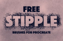 Stippling Brushes for procreate App screenshot 2