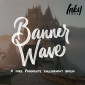 Wave Free Procreate Brush screenshot 1