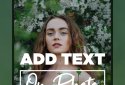 Add Text on Photo, Text Editor screenshot 1
