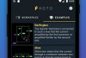 PROTO - circuit simulator screenshot 2
