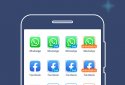 Multiple Accounts: Dual Space screenshot 1