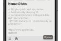 Memori Note -Notes to remember screenshot 4