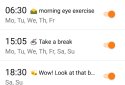 Eye exercises Pro screenshot 5