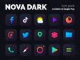 Nova Dark Icon Pack screenshot 1