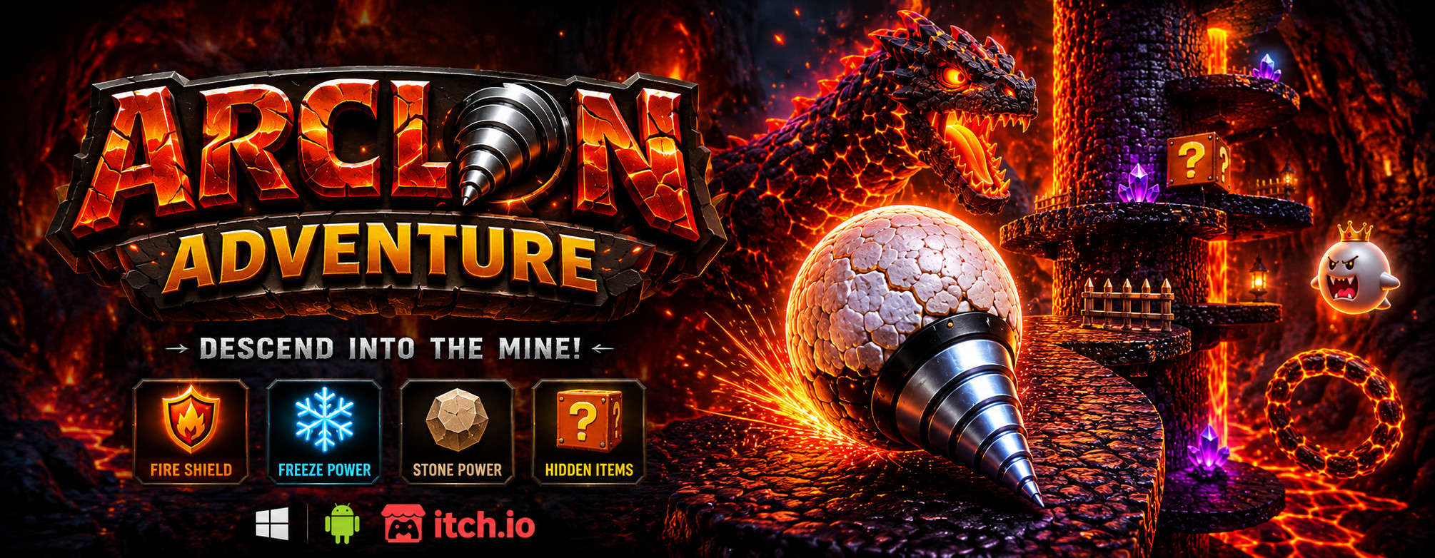 Arclon Adventure background