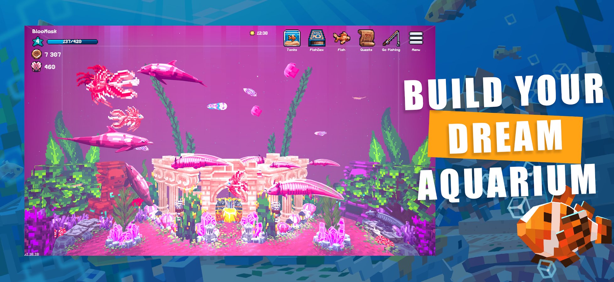 Tiny Aquarium background